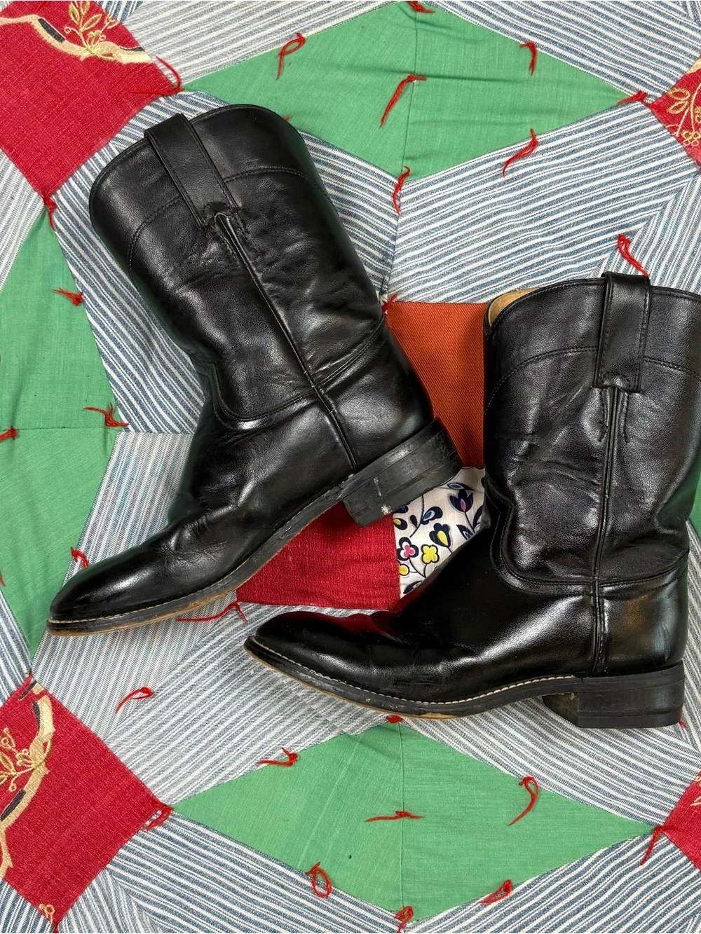 Justin Boots classic pull