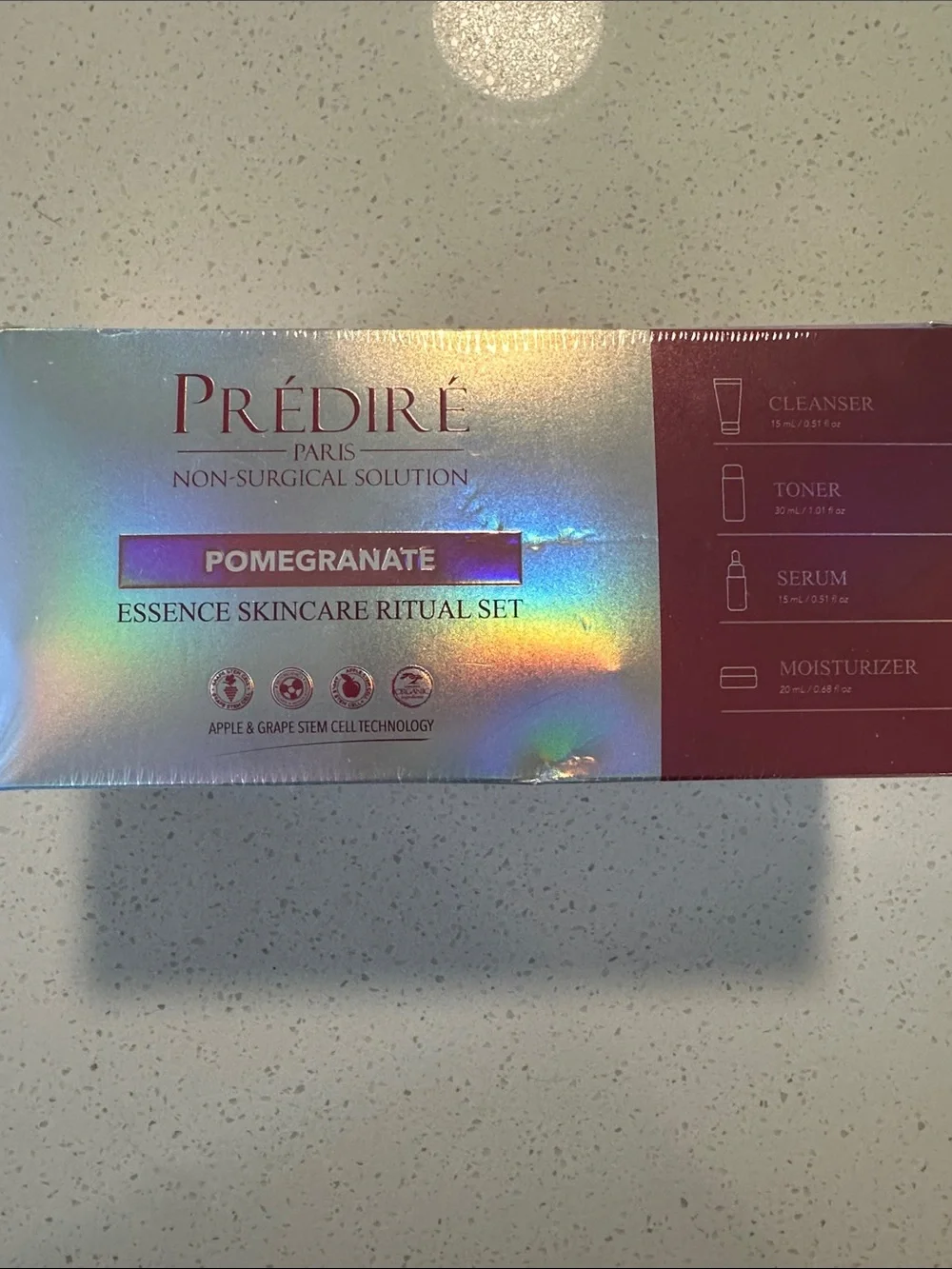 Prédiré Pomegranate Essence Skincare Ritual Set - Hydrating Women’s Skincare,NWT