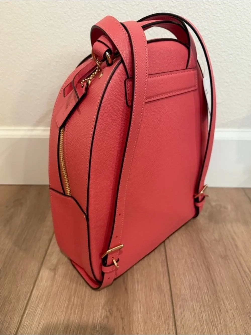 Coach compact leather