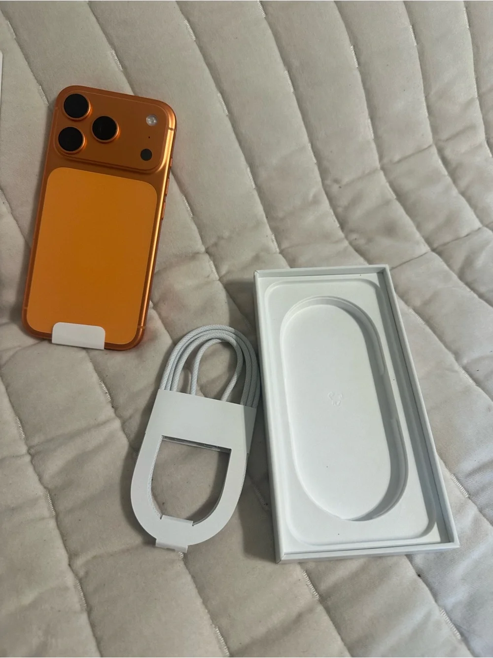 Apple iPhone Orange Metallic Finish with Triple Camera Verizon