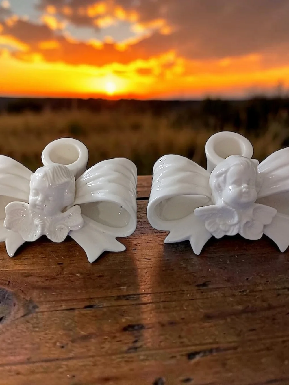 Vintage cherub angel