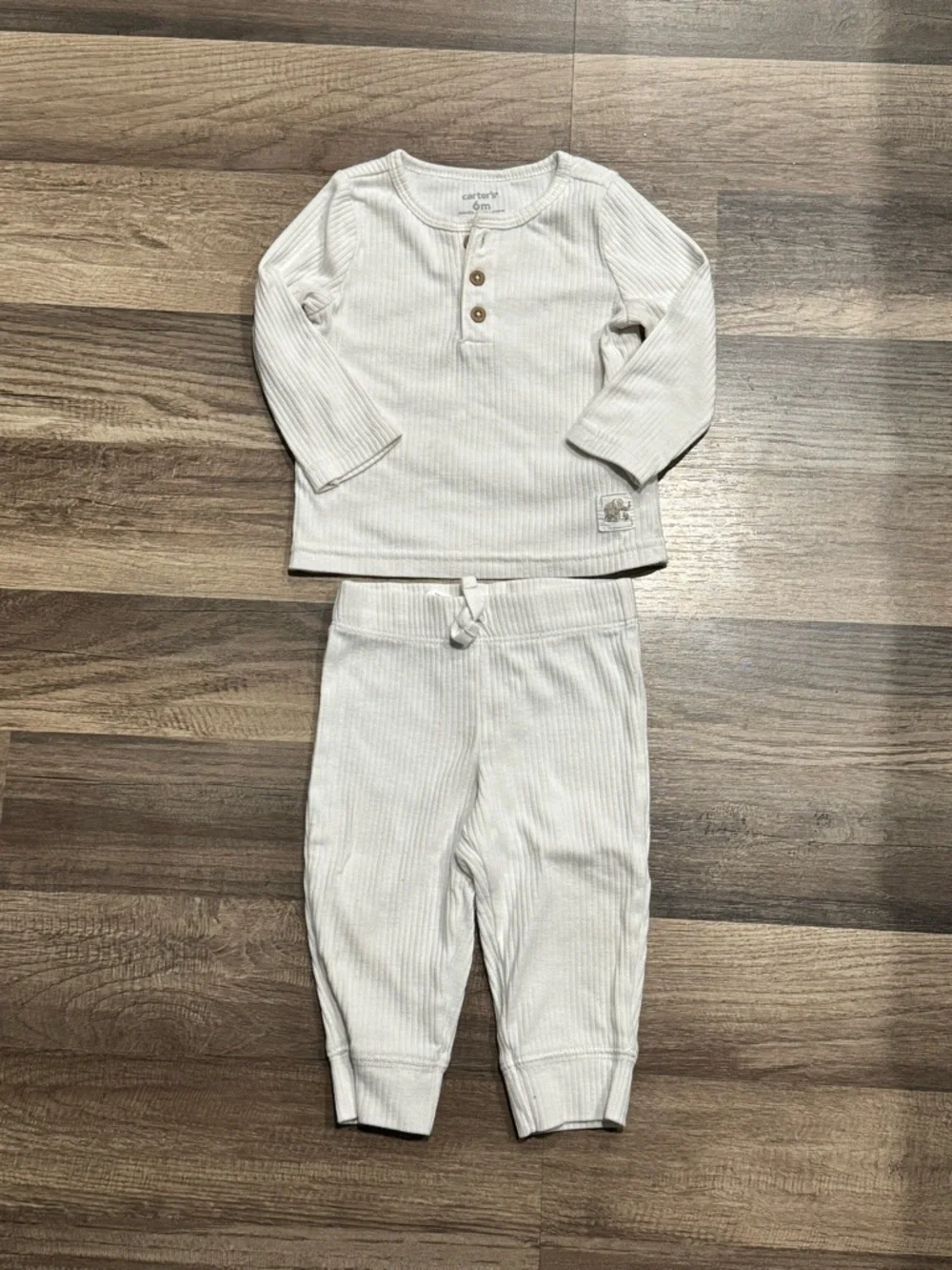 Carter's White Pajama Set