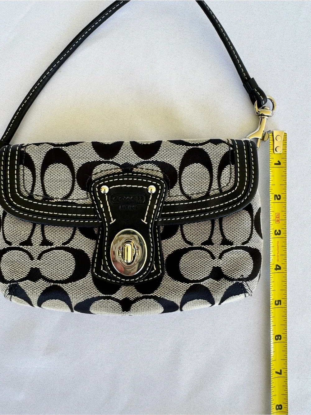 Coach wristlet signature