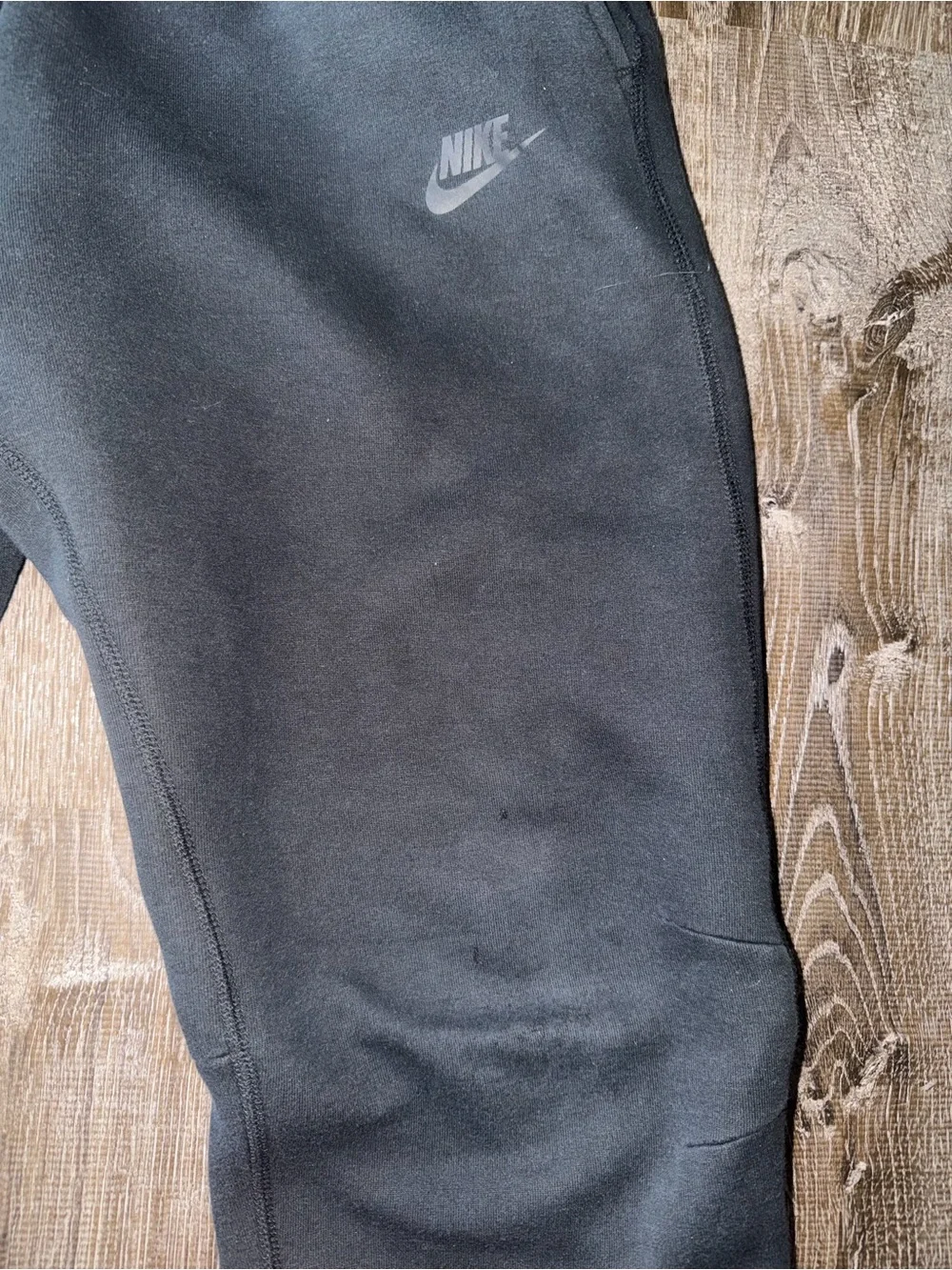 Nike Tech Fleece Black Jogger Pants Boys XL