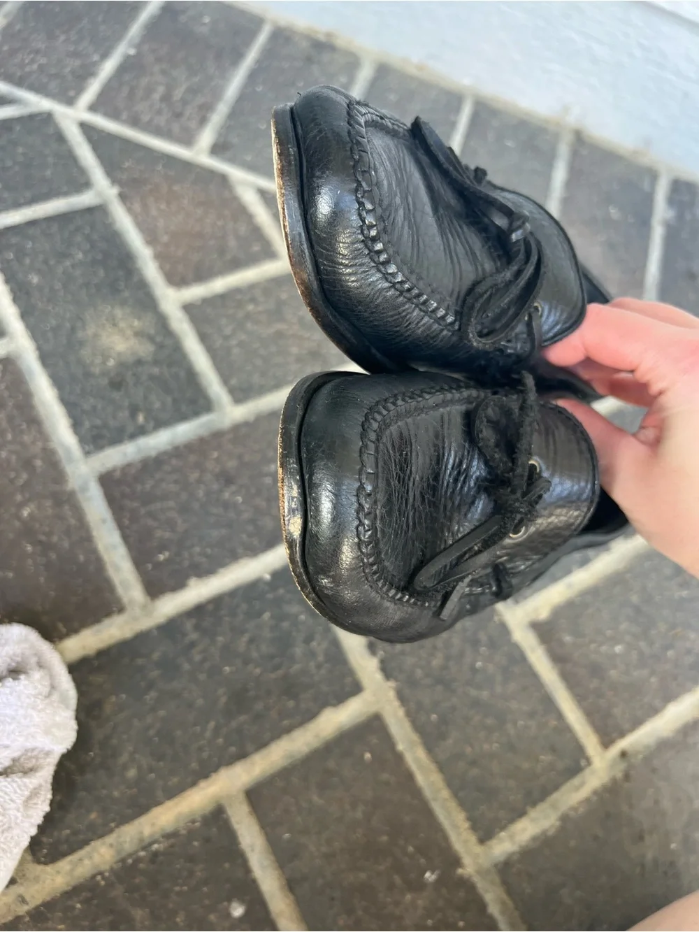 Cole Haan black leather