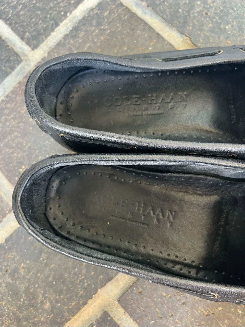 Cole Haan black leather