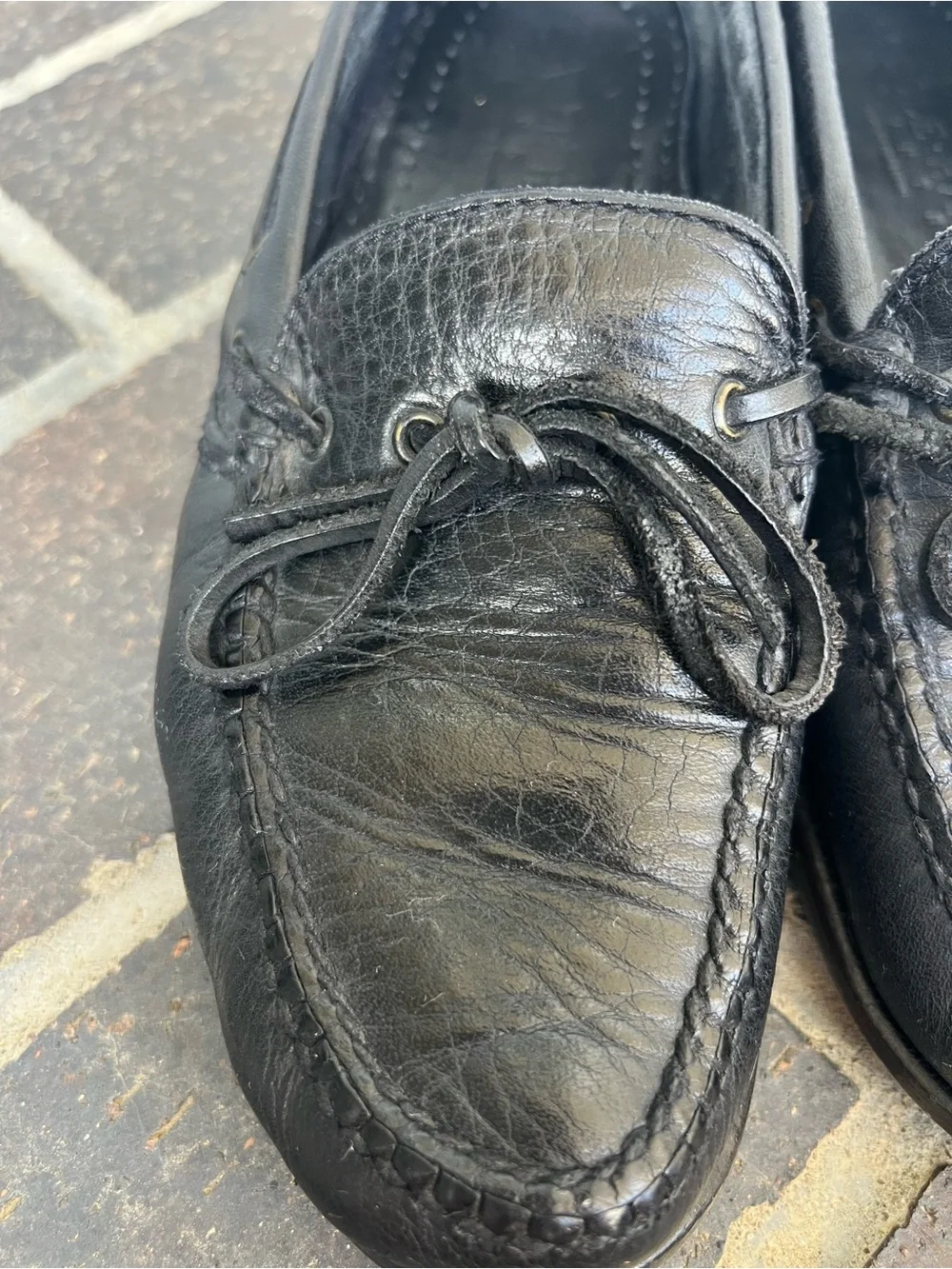 Cole Haan black leather
