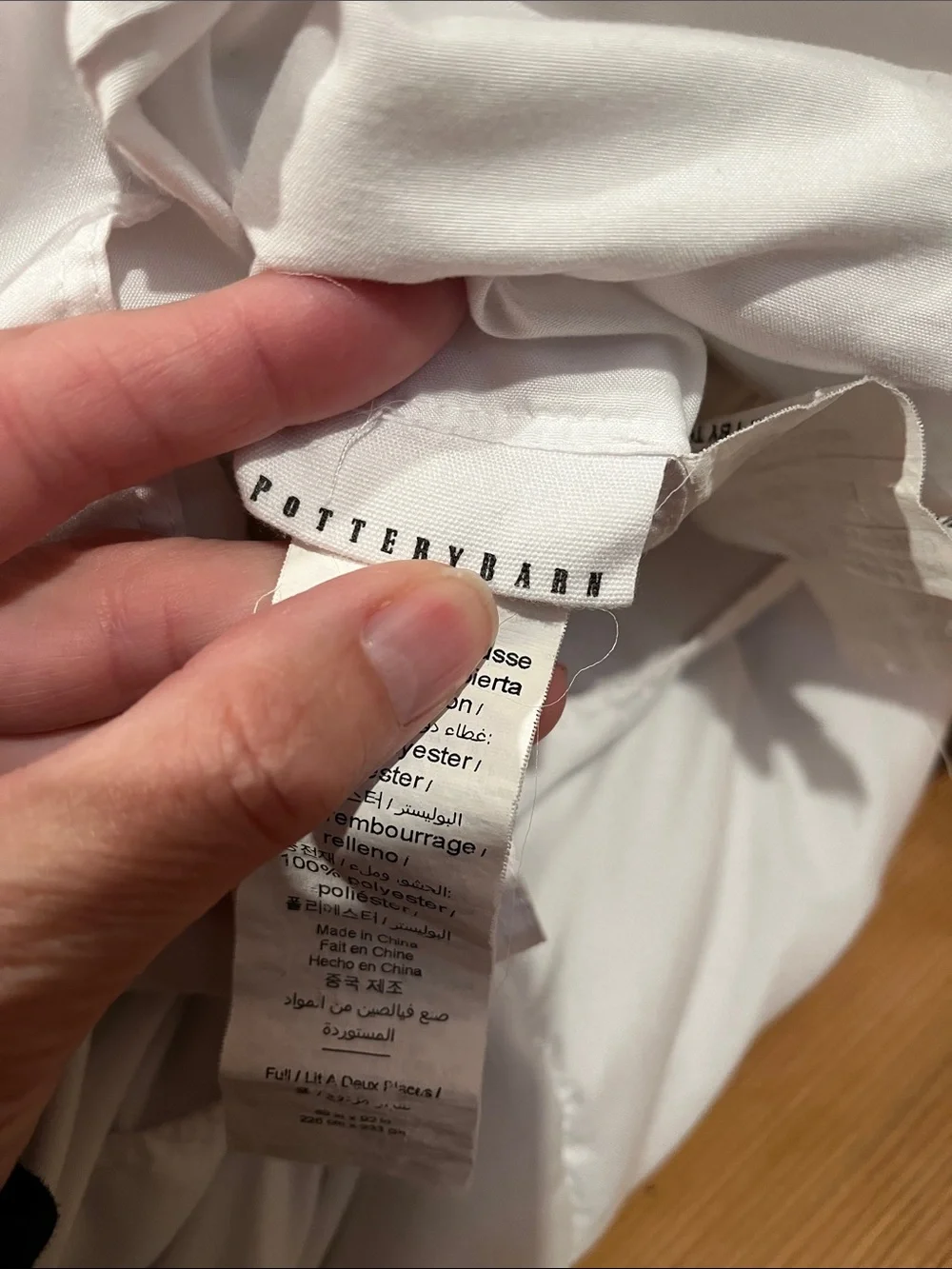 Pottery Barn soft white