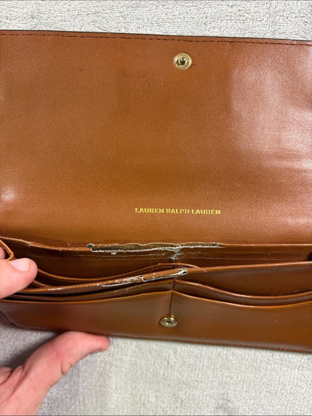 Lauren Ralph Lauren classic leather