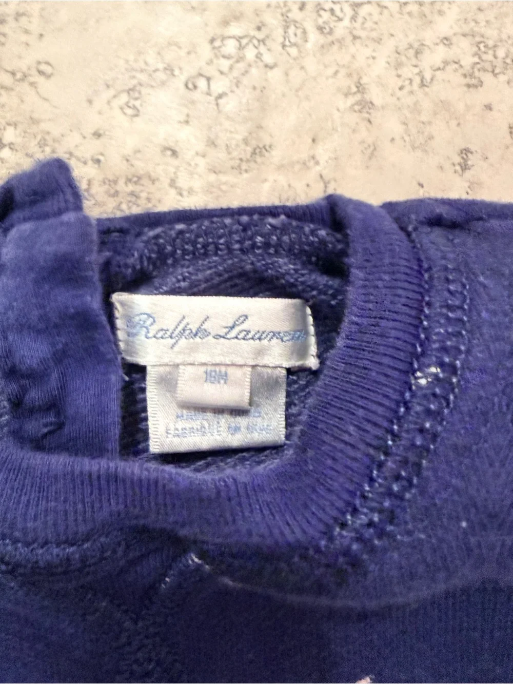 Ralph Lauren soft navy