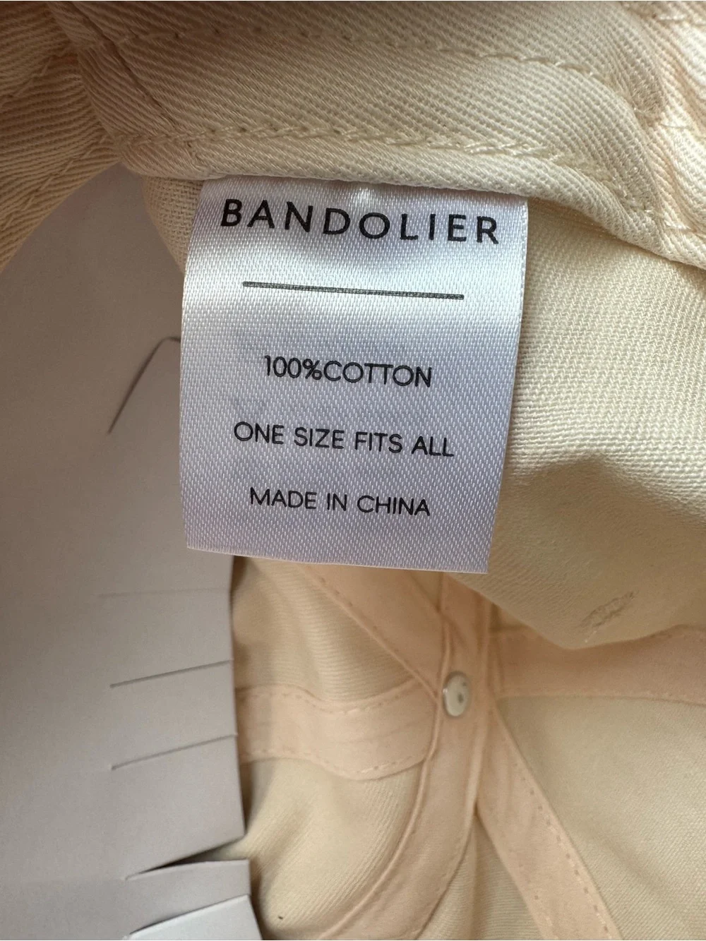 Bandolier branded cotton