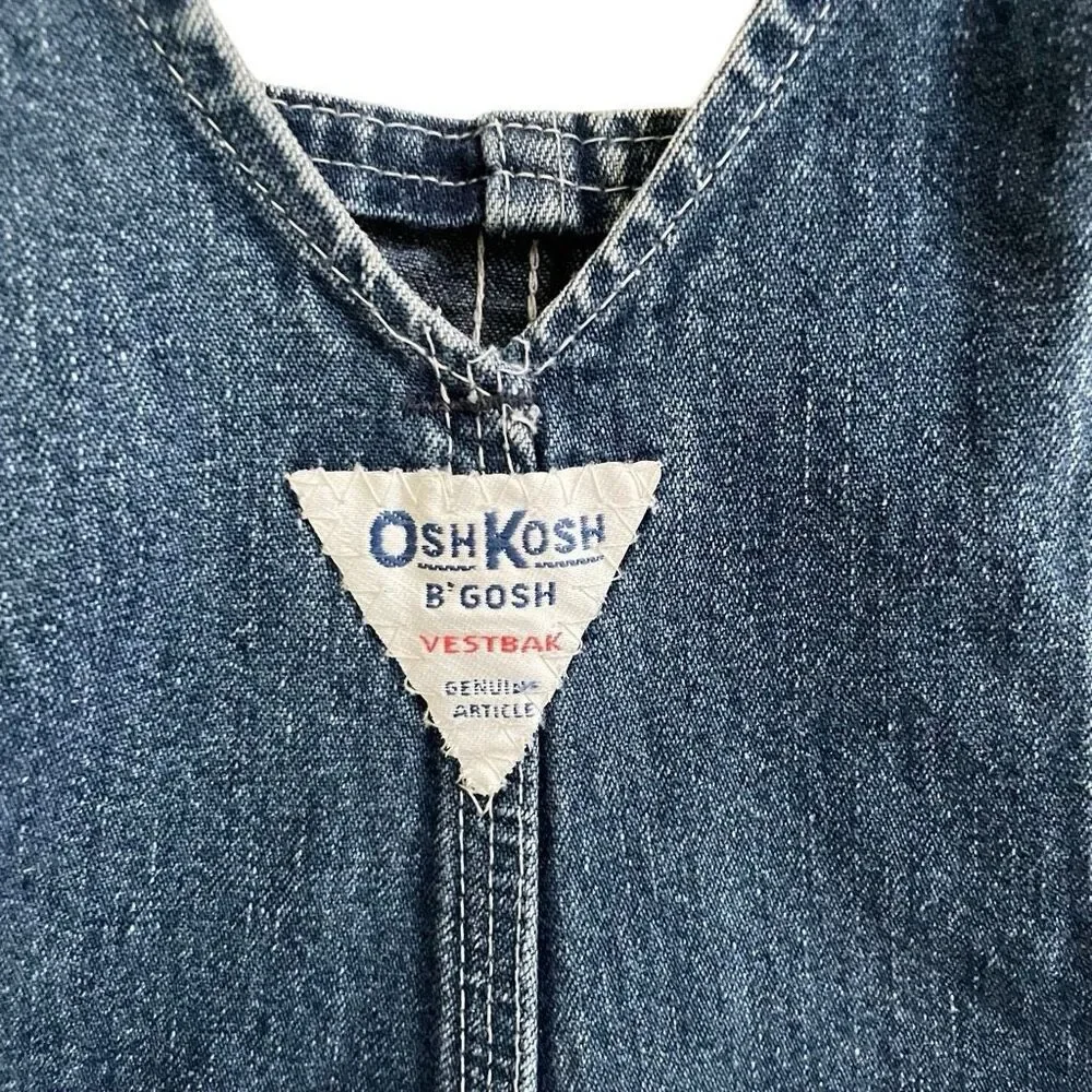 OshKosh Bgosh blue used overalls