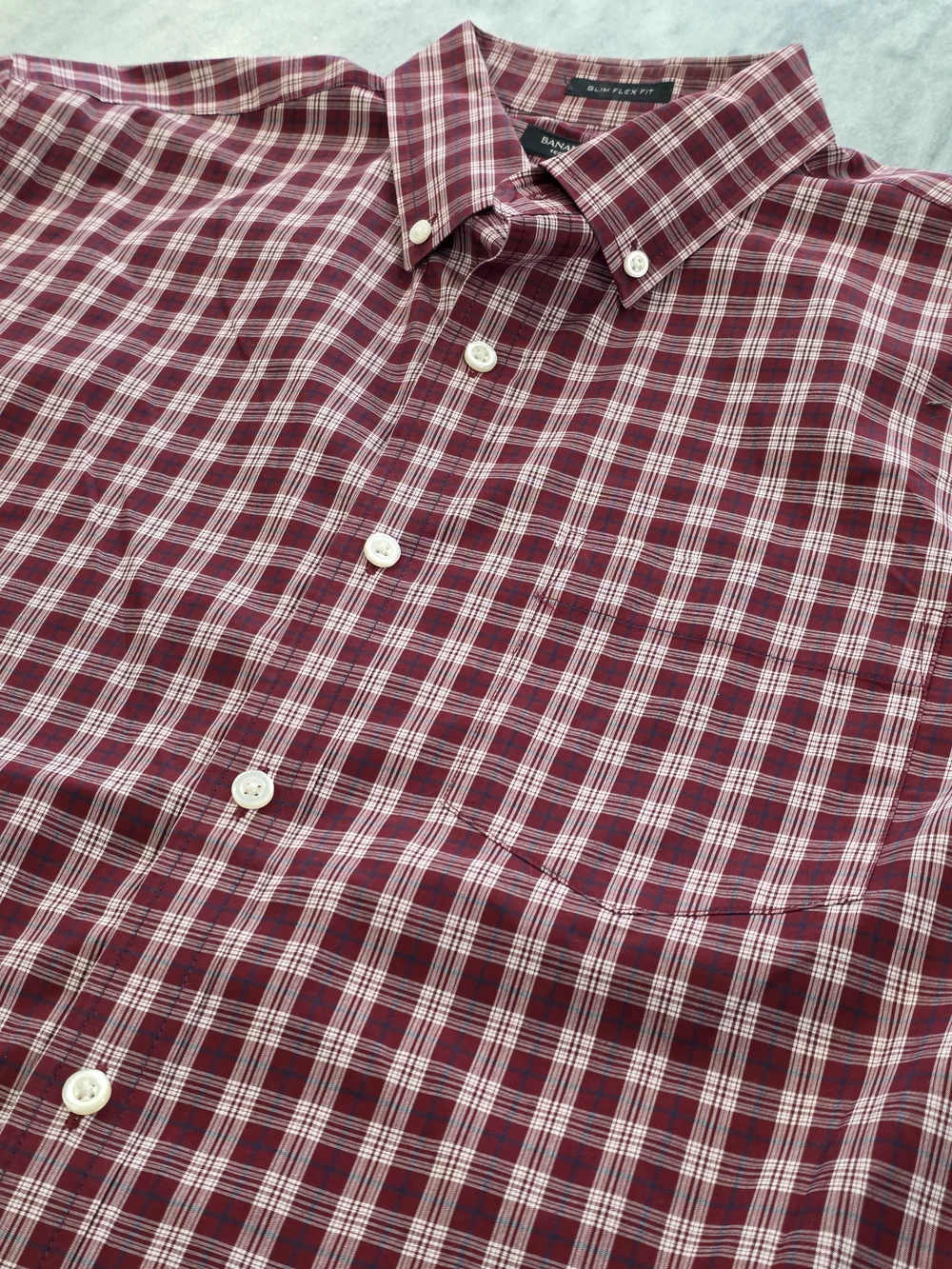 Banana Republic collar front