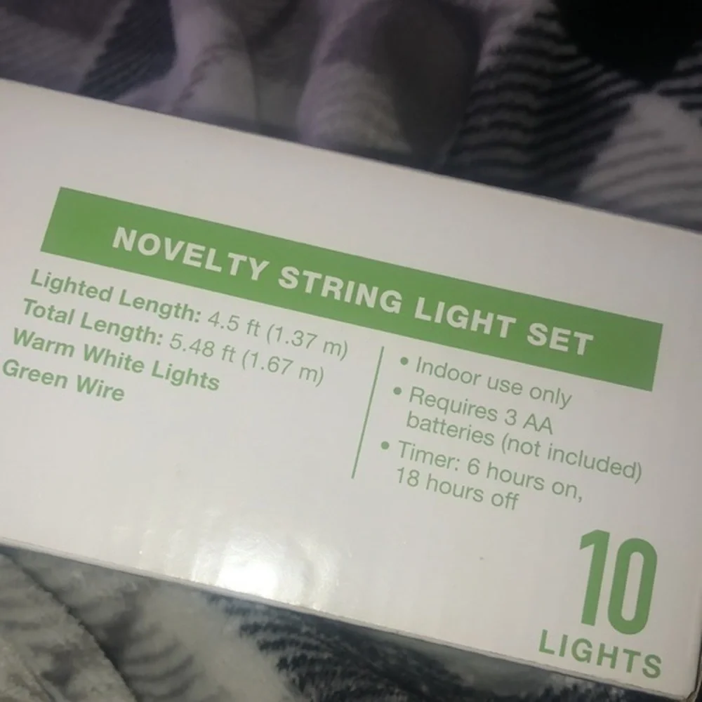 Pineapple Novelty String Light Set Warm‎ White New
