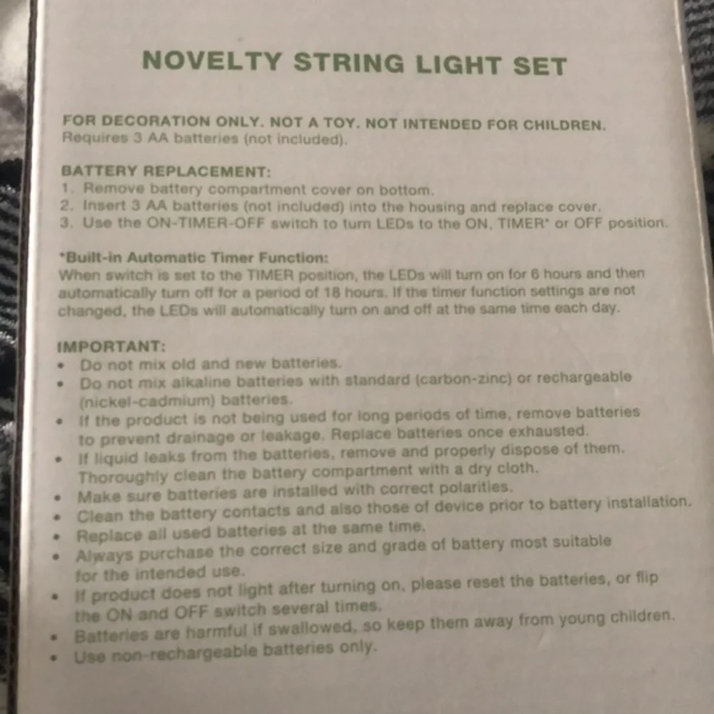 Pineapple Novelty String Light Set Warm‎ White New
