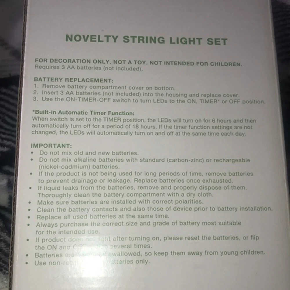 Pineapple Novelty String Light Set Warm‎ White New