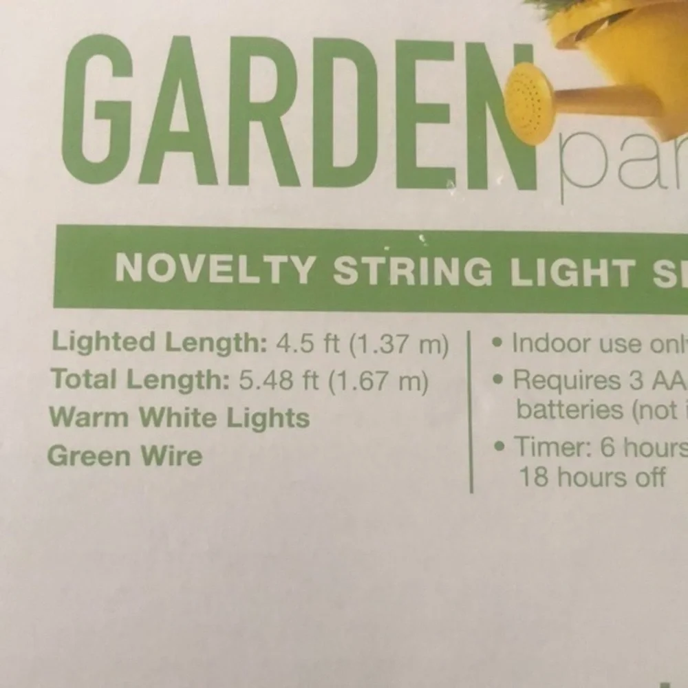 Pineapple Novelty String Light Set Warm‎ White New