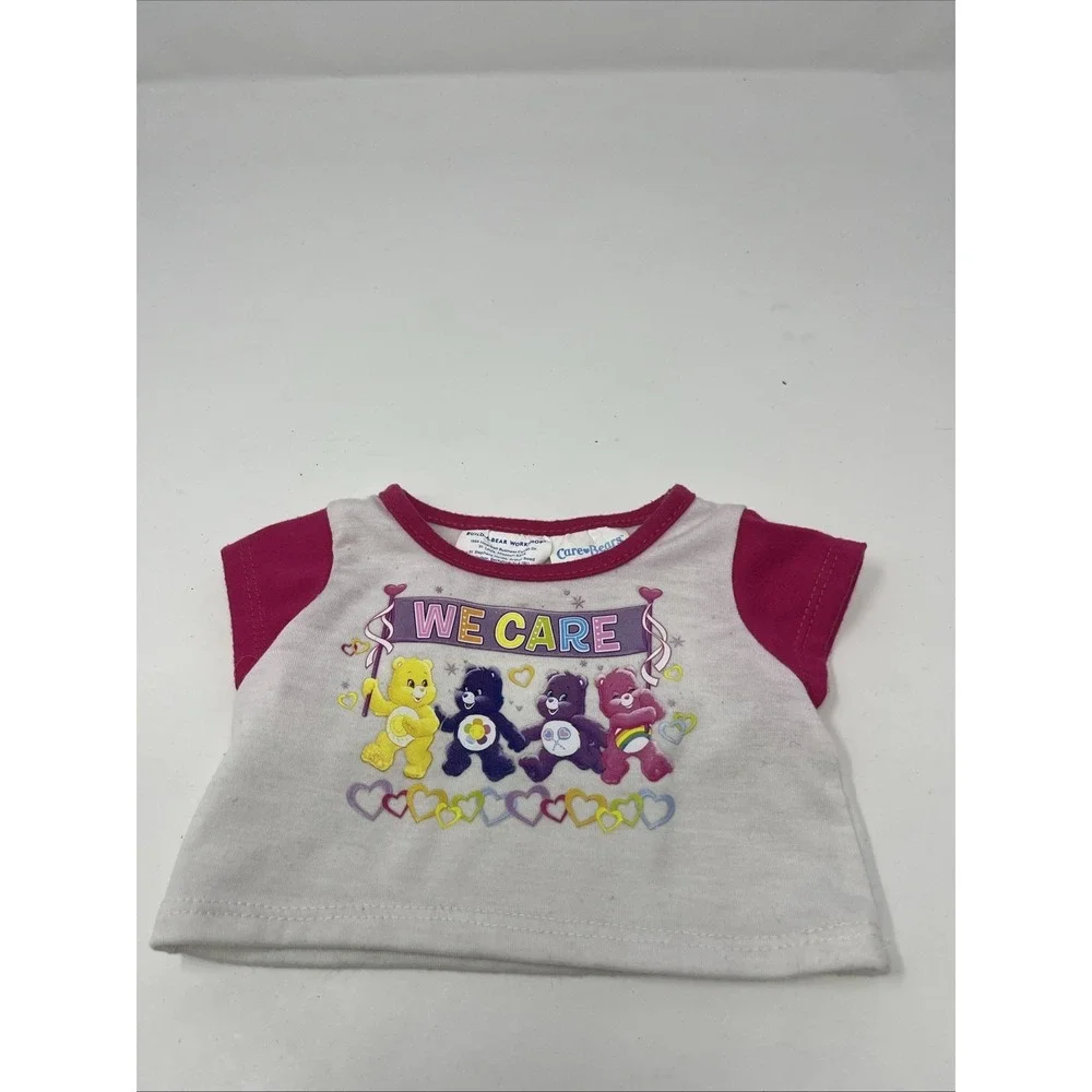 Build‎ a Bear Care Bears We Care Heart Pajamas Shirt Top