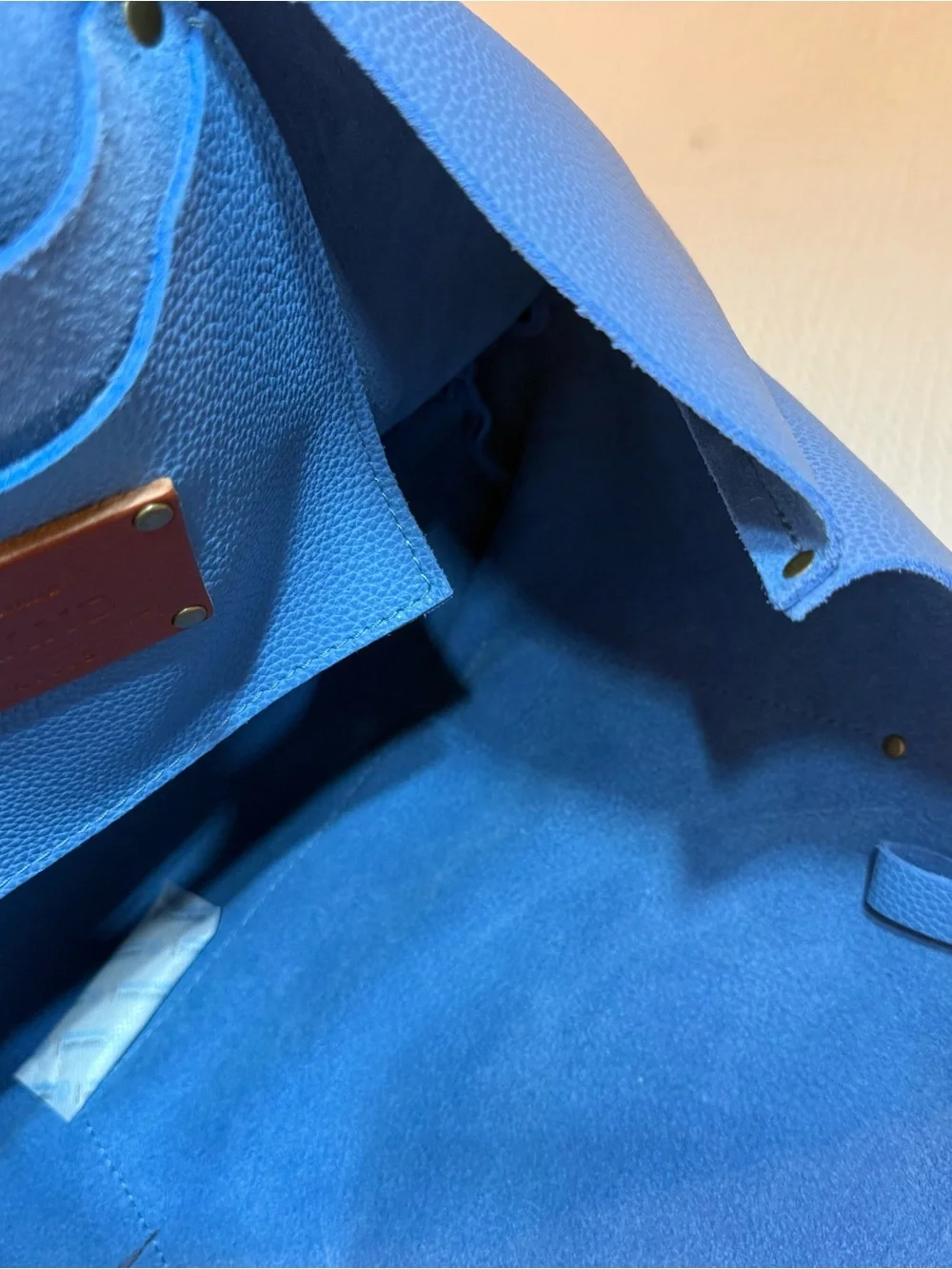 Portland Leather stylish blue