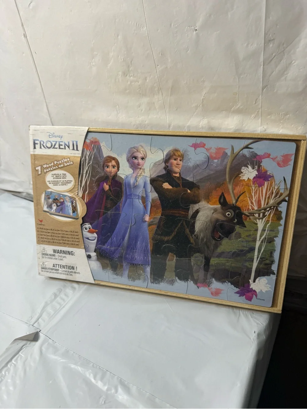 Disney Frozen II wooden puzzle set