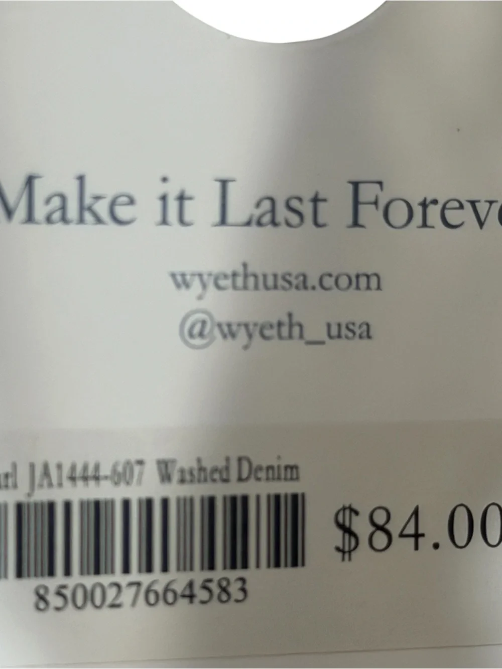 Wyeth brand new