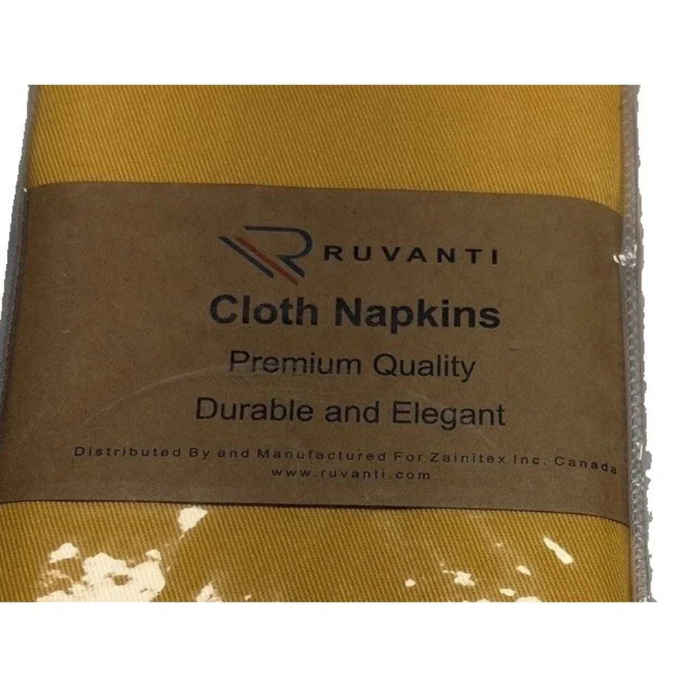 Ruvanti 18x18 mustard