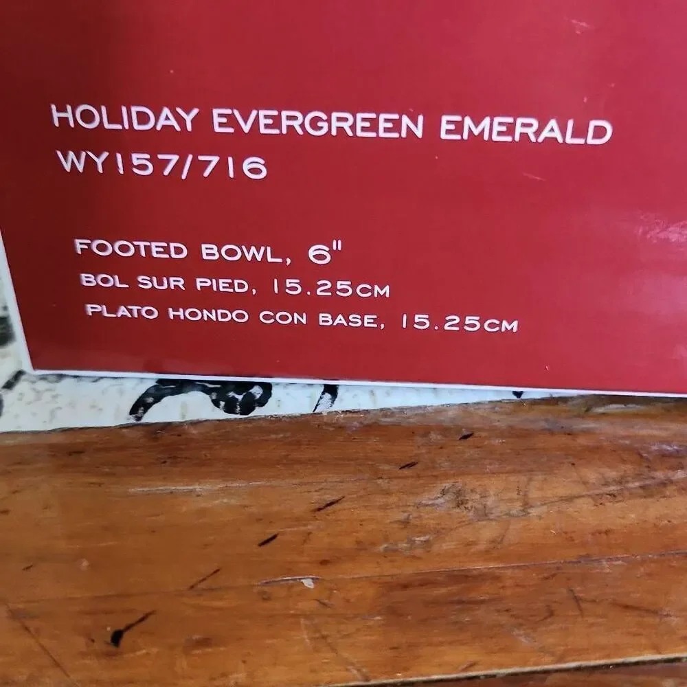 Mikasa holiday evergreen