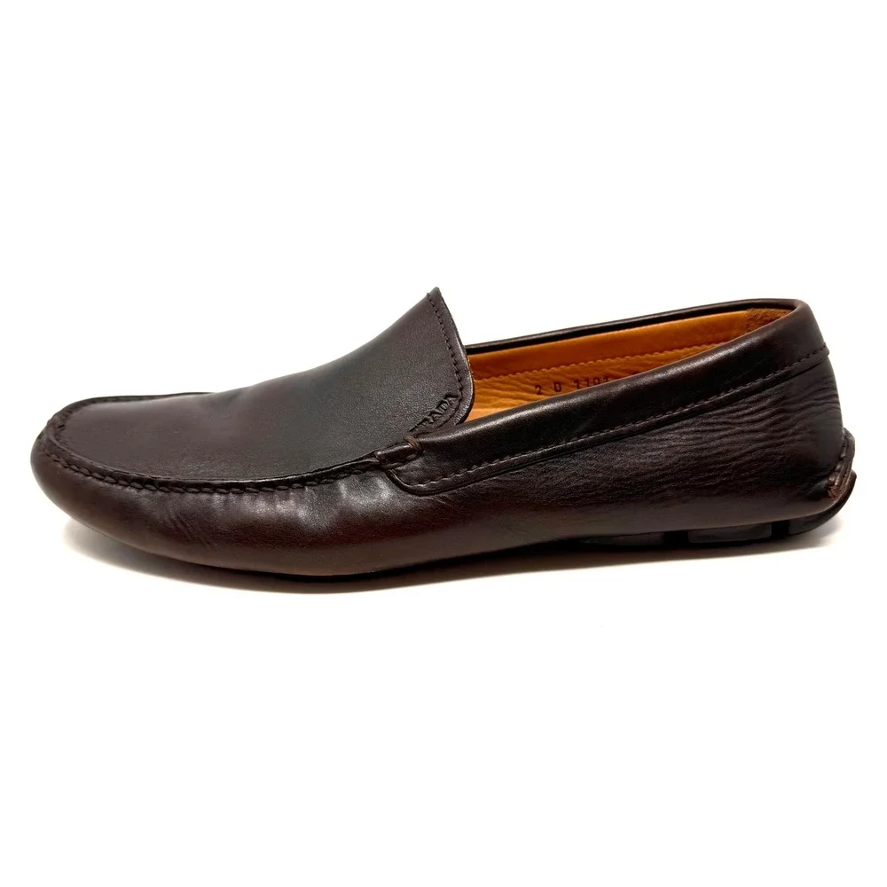 Prada driving loafers