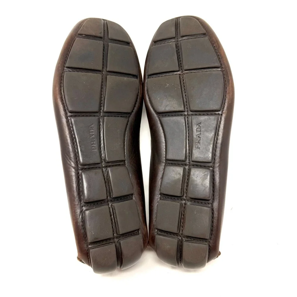 Prada driving loafers