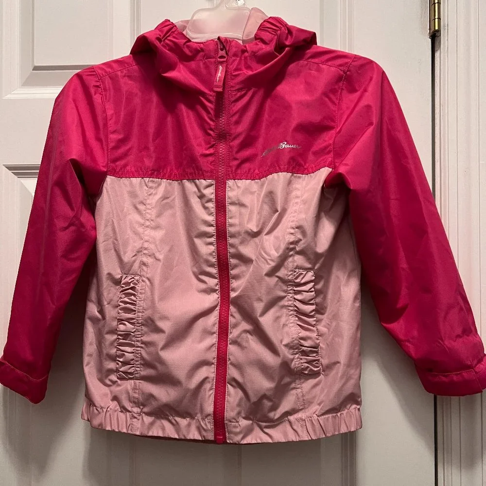 Eddie Bauer pink Youth lone peak 3 in 1 jacket XS