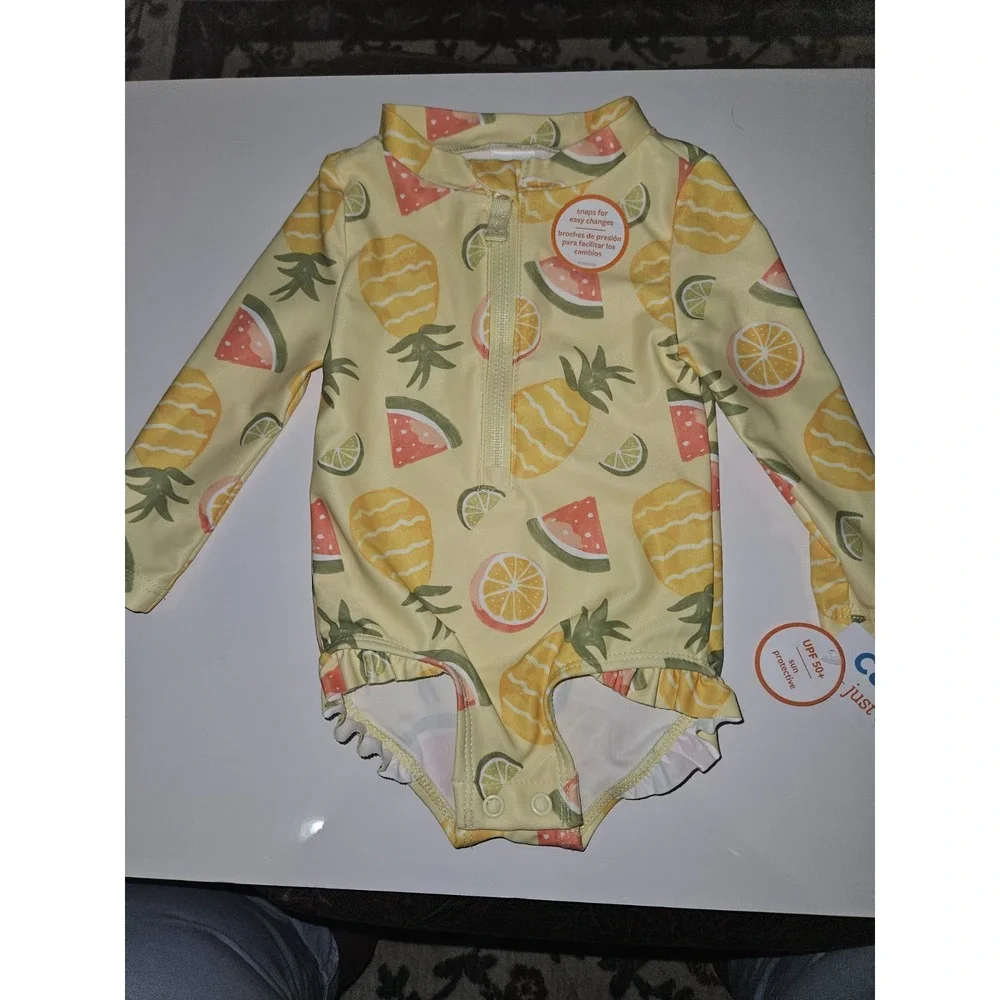 6 Mos. Carters UPF 50 + Sun Protective Swim Suit New
