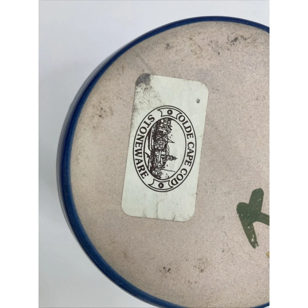 Olde Cape Cod Stoneware vtg olde