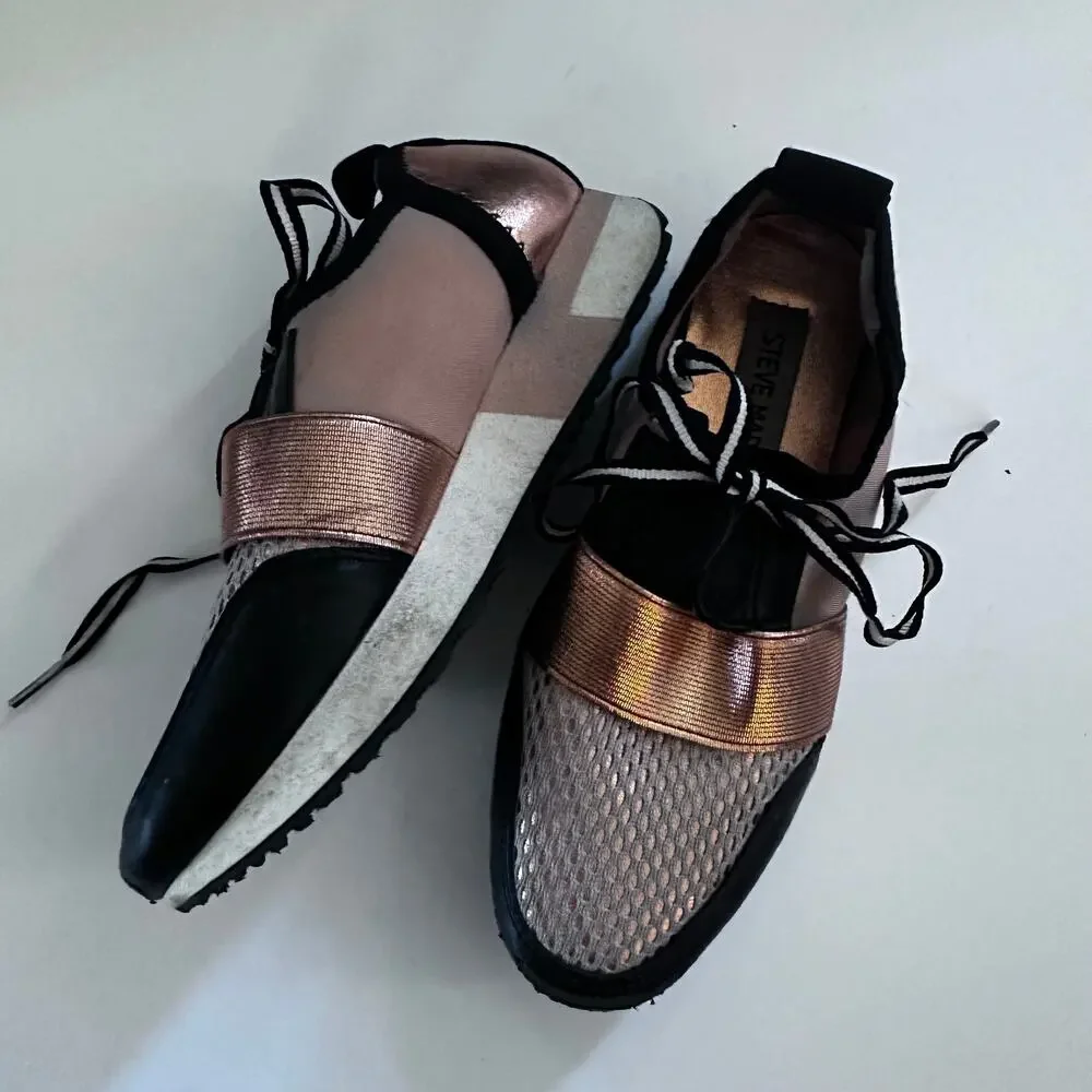 Steve Madden pieced mesh