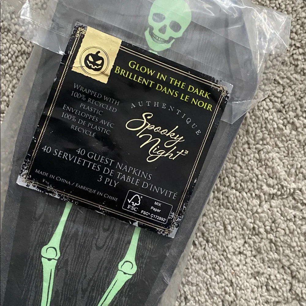 authentique spooky night set glow