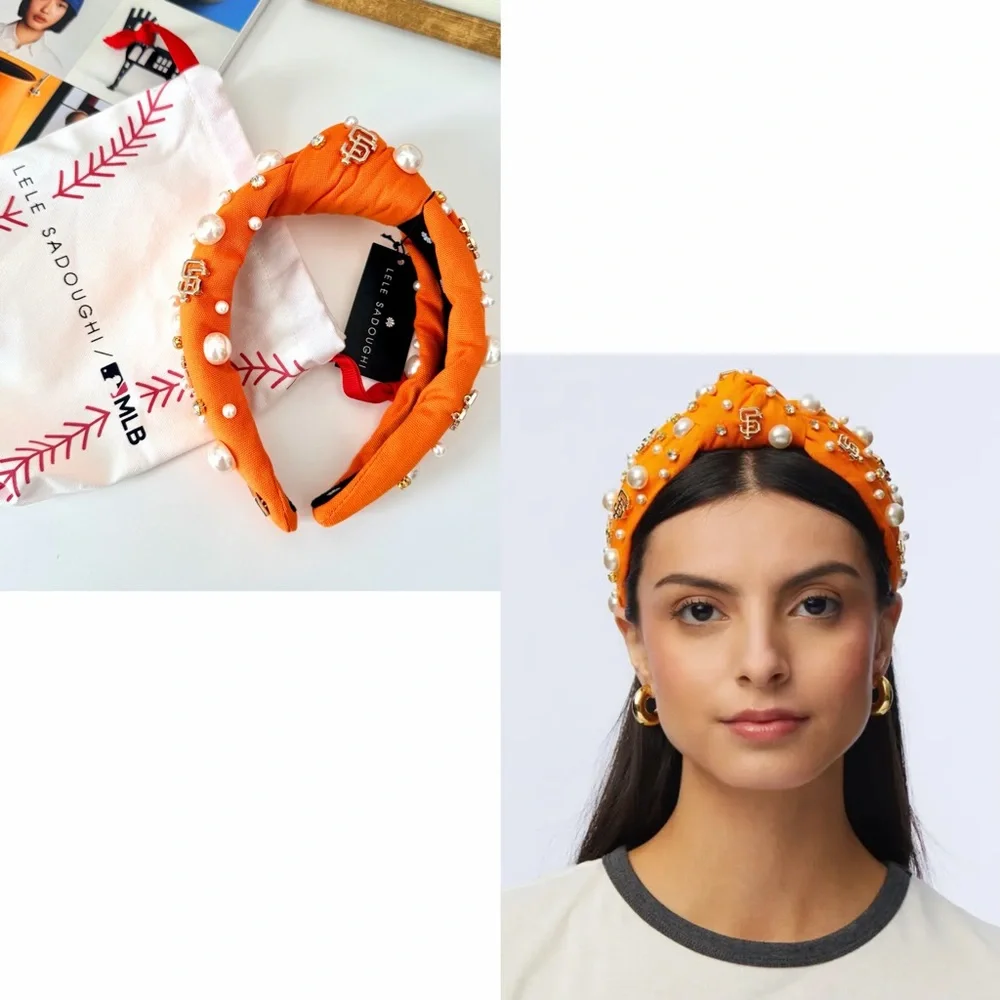 Lele Sadoughi MLB SF Giants Embellished‎ Headband