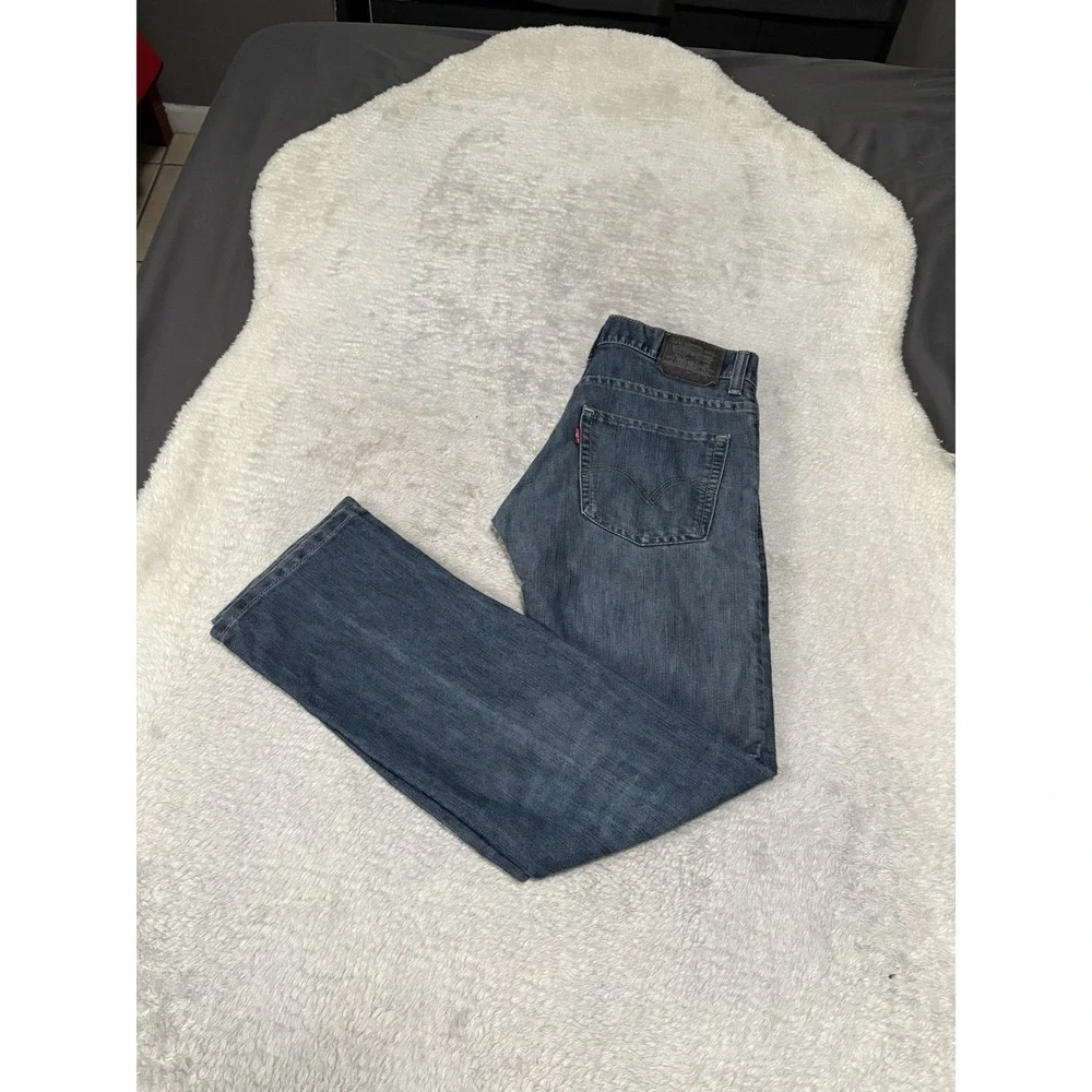 Levi's 511 Mens Blue‎ Denim Skinny Jeans Size 28x28 Pants