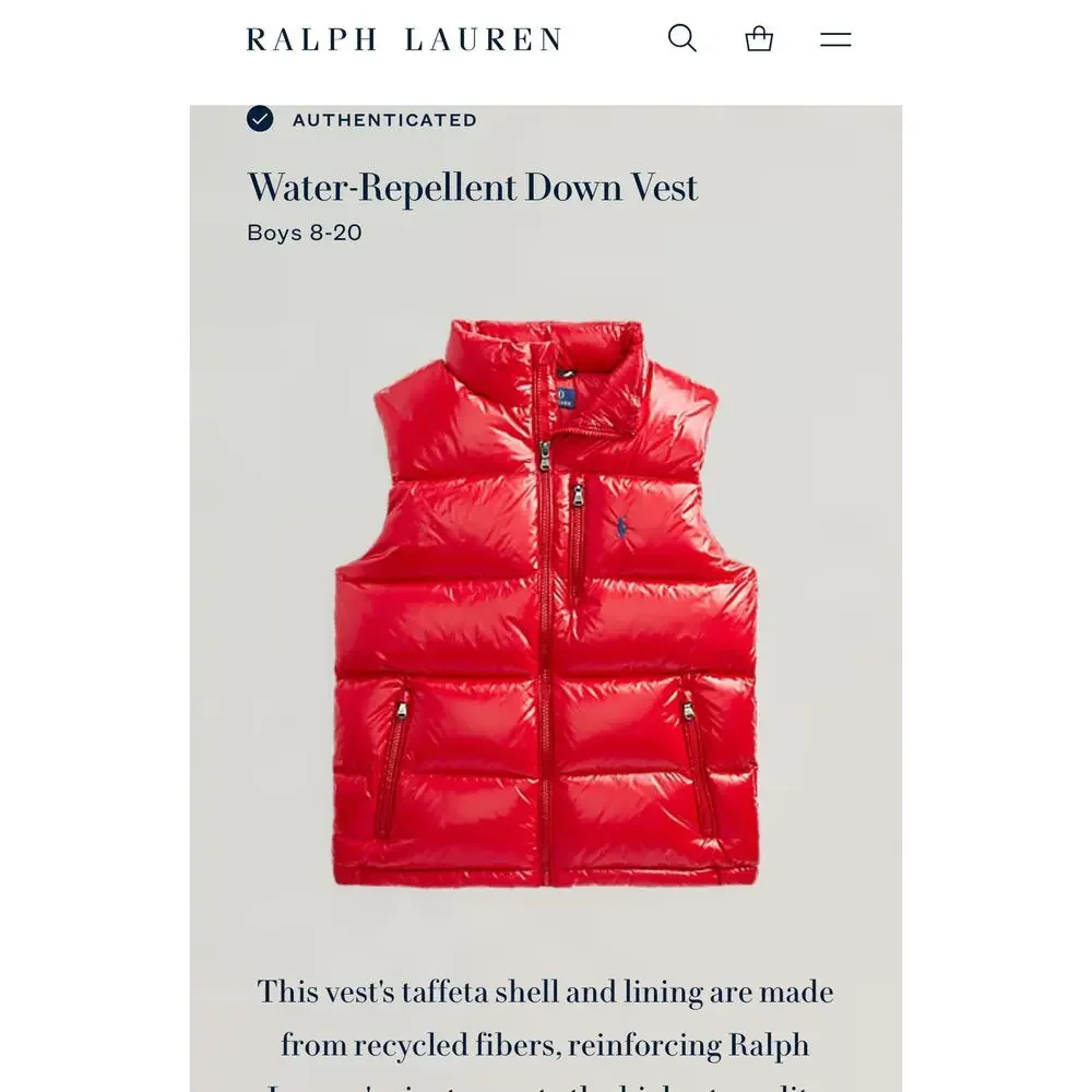 Ralph Lauren bright stylish