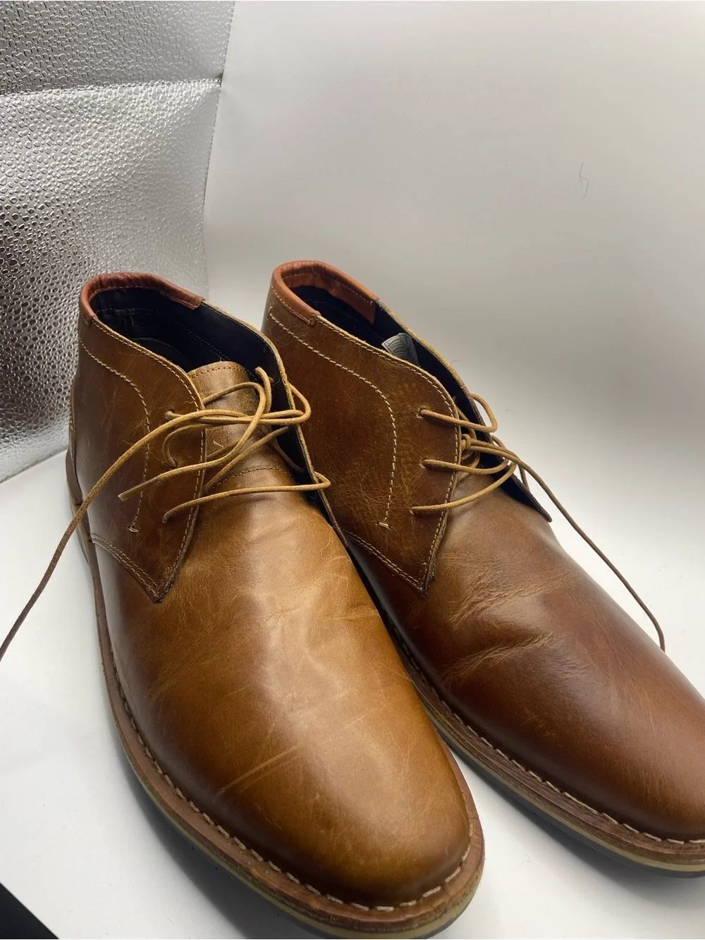 Steve Madden‎ Brown Leather Chukka Boots