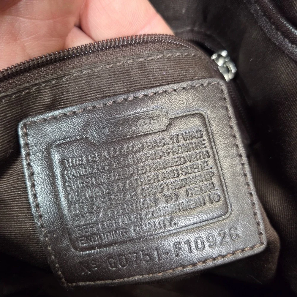 Coach pre owned