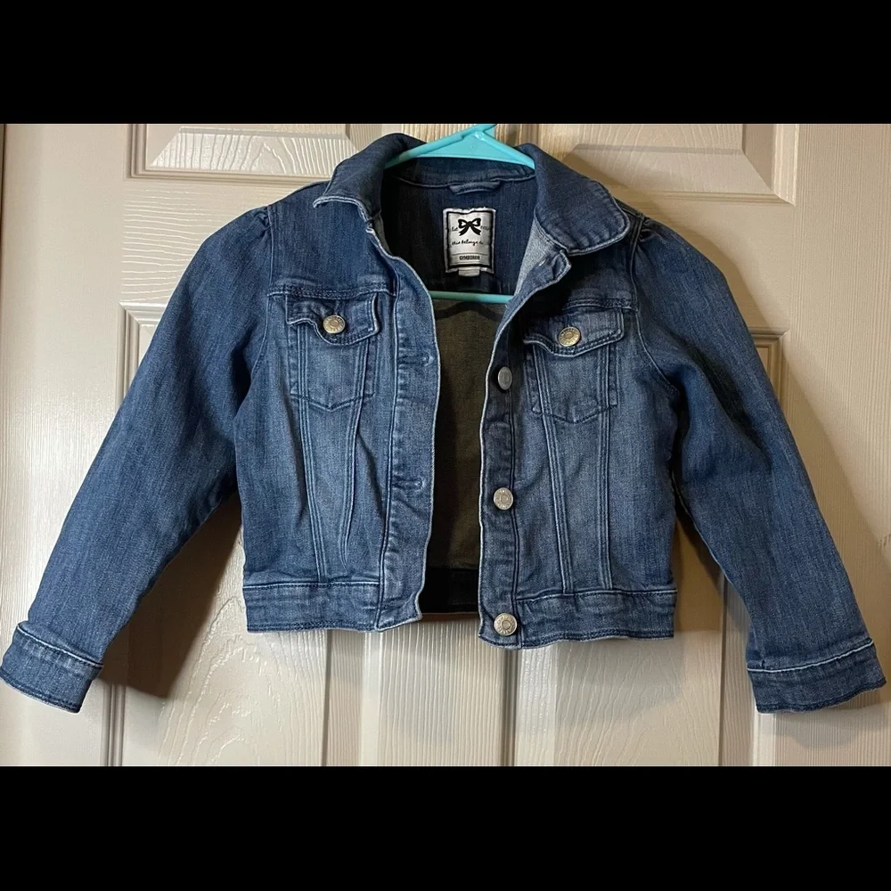 Gymboree Crop Blue Jean‎ Jacket Girl Size S (5-6)🌸