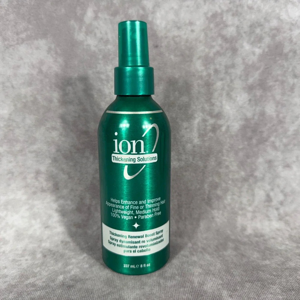 Ion Thickening Solutions Renewal Boost Spray 8floz Fine Thinning Hair‎ Vegan NEW