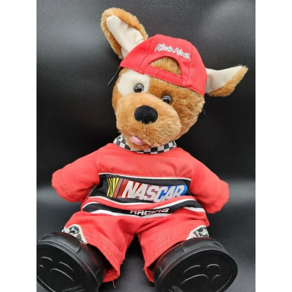 Kevin Harvick Nascar Build-A-Bear  Plush Dog‎ With Hat And Shoes