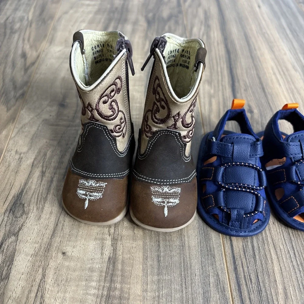 Mixed Brands brown huaraches