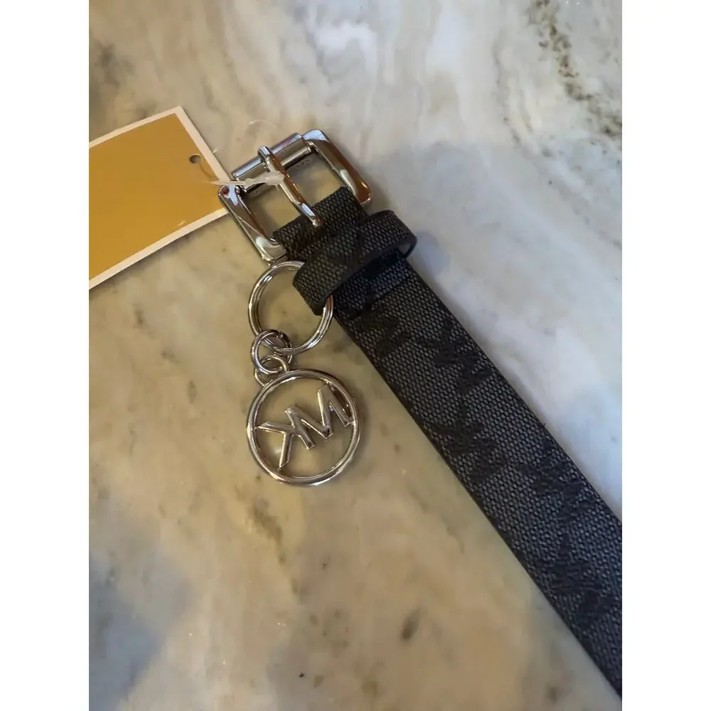 Michael Kors Black Logo Belt Bag Waist Pack S/M
