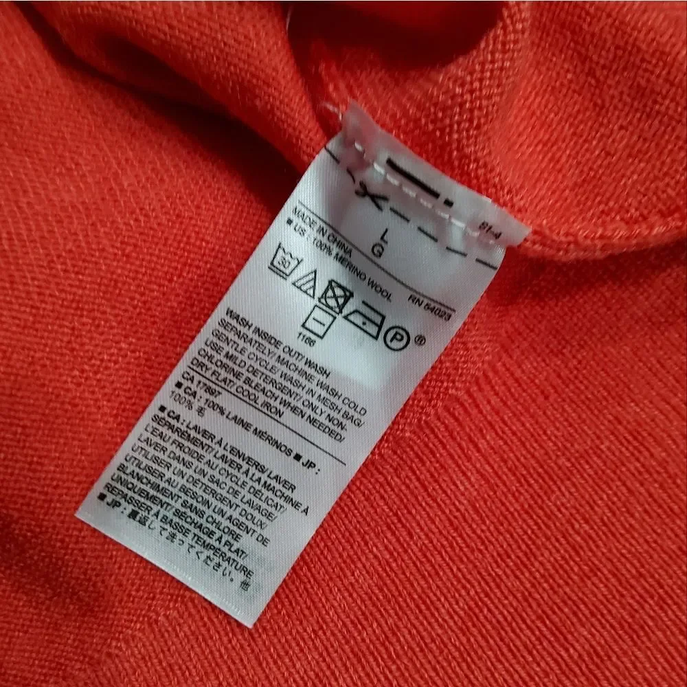 Banana Republic red 100%