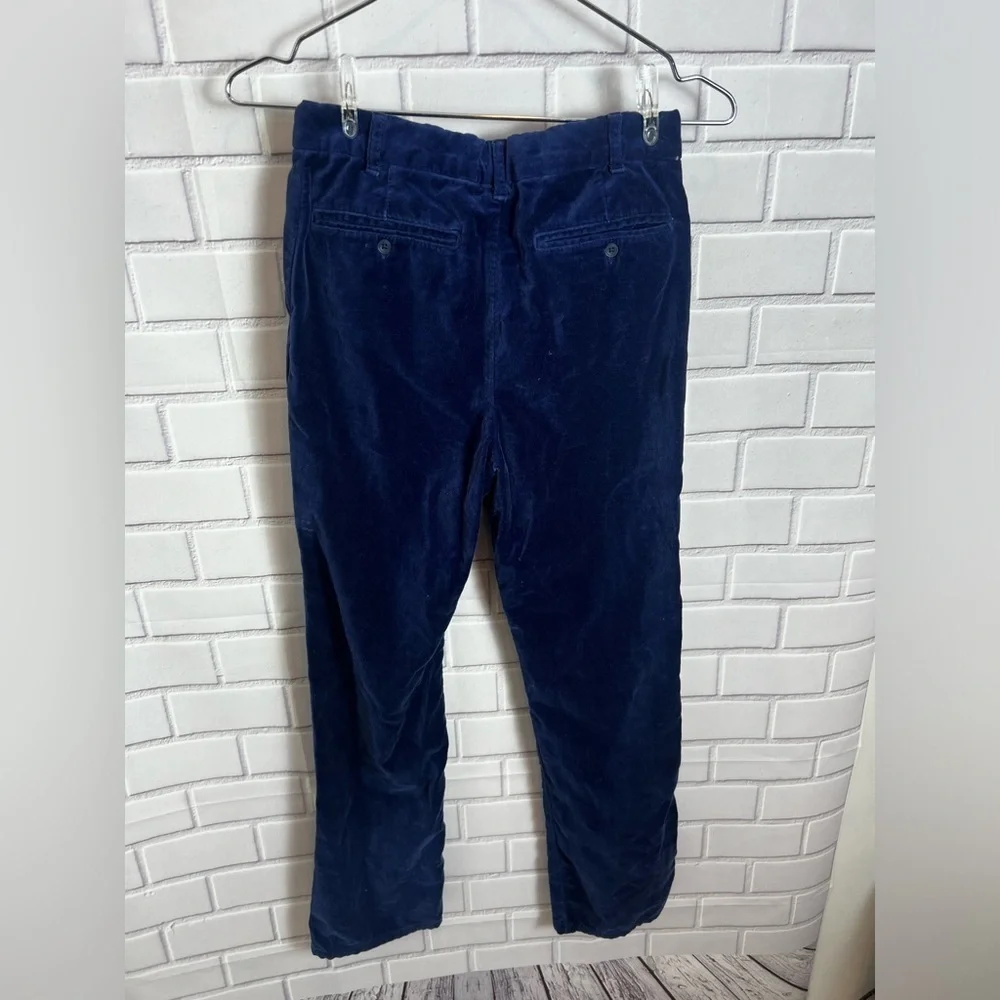 GYMBOREE girls velvet blue straight jeans /size 12