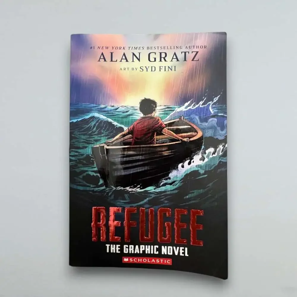Refugee Graphic Novel Alan Gratz Syd Fini Middle Grade Scholastic Paperback