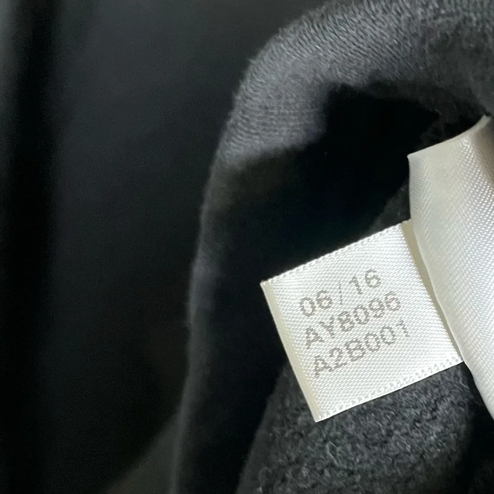 adidas Black Hooded Windbreaker Pullover