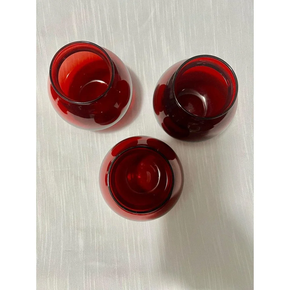 Anchor Hocking ruby red