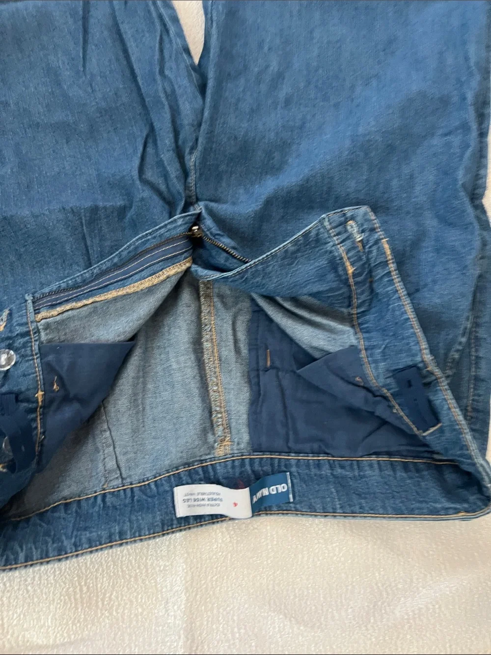 Old Navy sleeveless denim